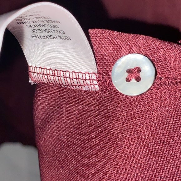 Champion Elite TEXAS A&M Polo Shirt size 2XL Performance Athletic Wine/Black - Picture 7 of 13